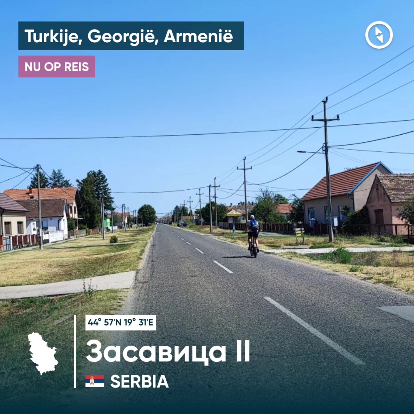 Op de fiets
On the bike
#dutchramblers
#servië